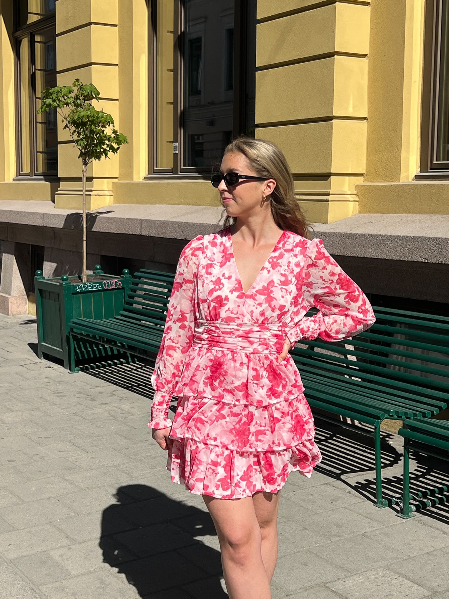 PGMONICA Short Dress - Rosa